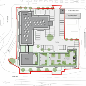 Hatfield site plan